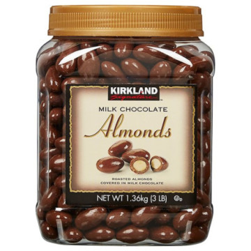 Kirkland milk chocolate...