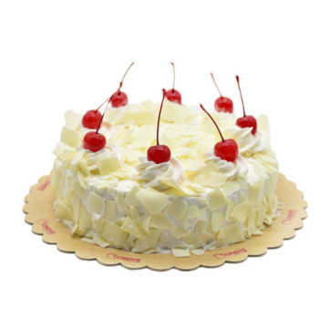 White Forest Cake Round -...